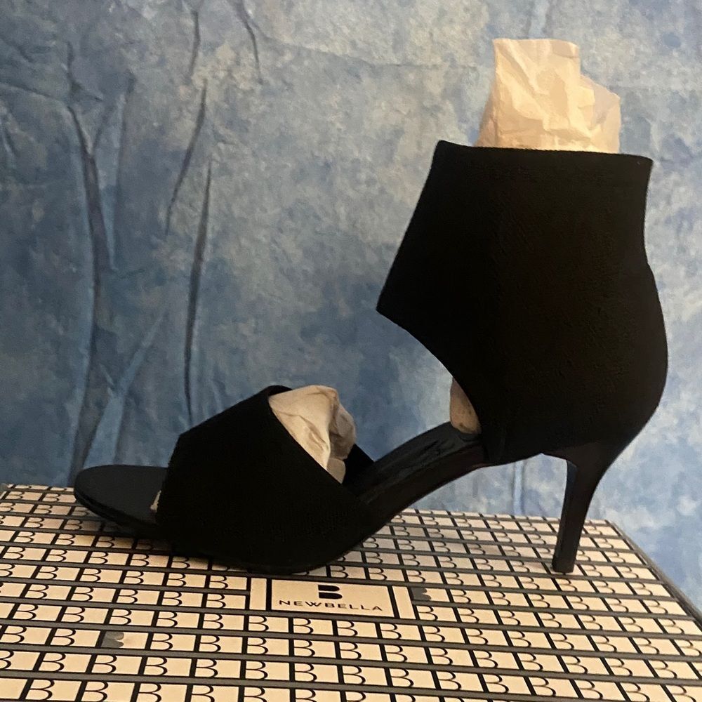 New Elegant Black Women's Heels sz 7, SL1-128s003 - Picture 3 of 5